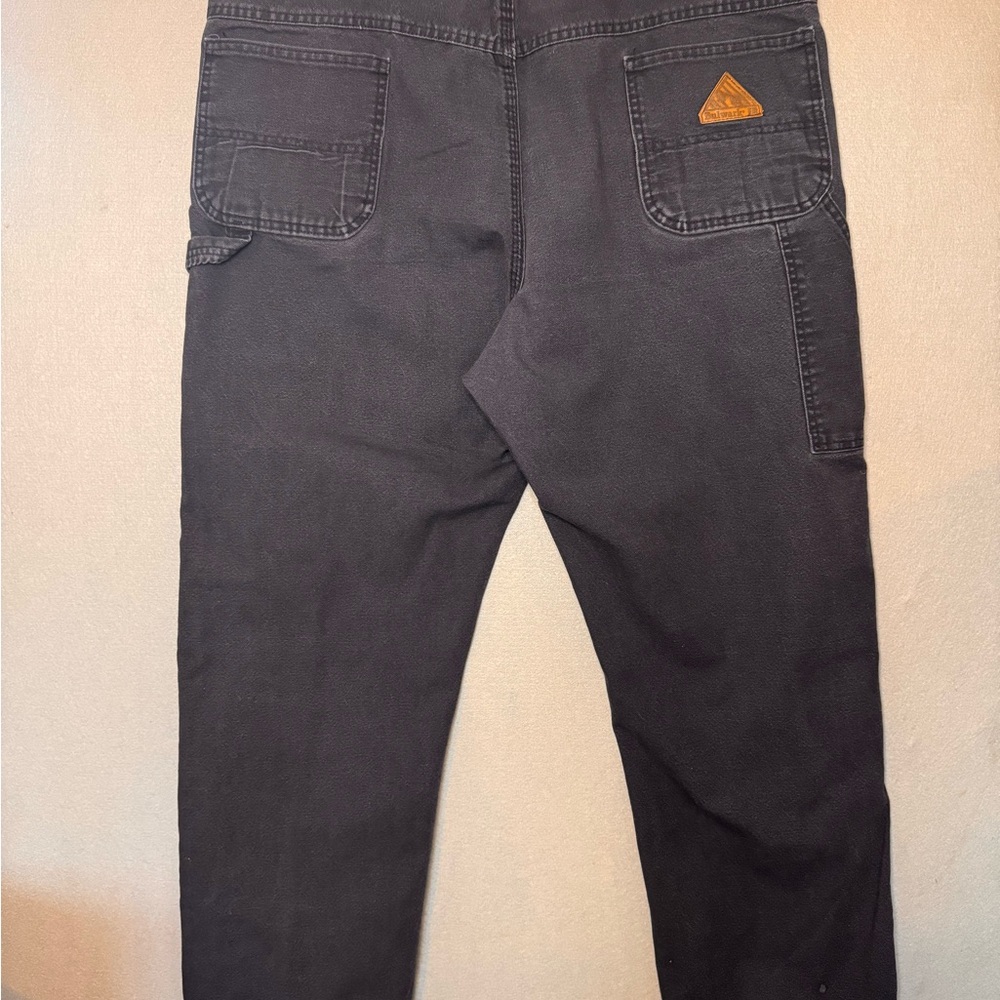 Bulwark FR Workwear Mens Carpenter Pants Size 42X28 Blue - Protective Apparel